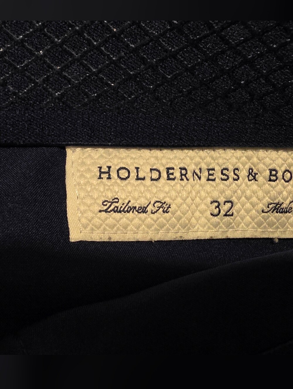 Men's Navy Golf Shorts - Picture 3 of 3